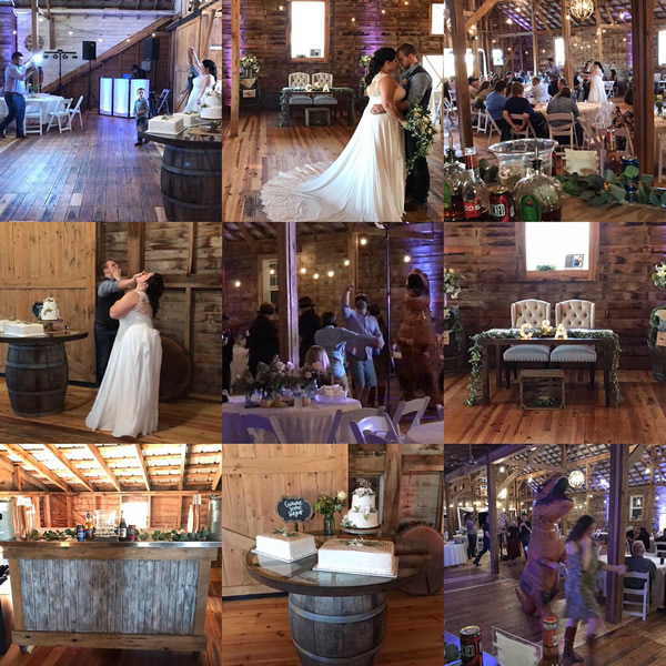 Fall wedding bartending service